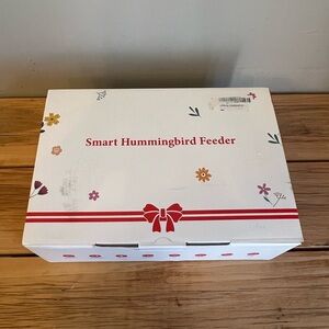 Smart AI Solar Powered Hummingbird Feeder with Camera